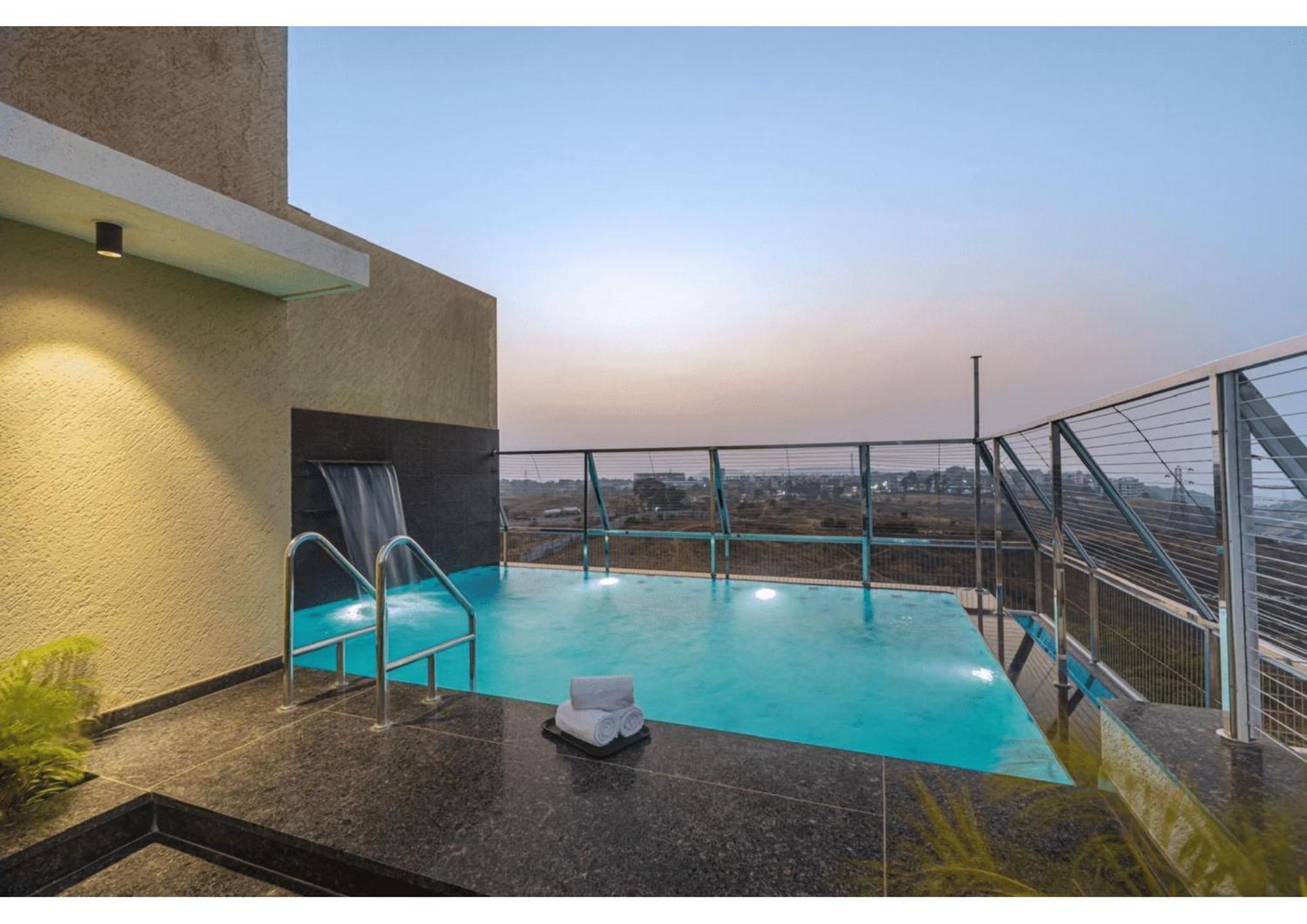 Mountain Glory 8Bhk By Tensorstays, Pool & Theater Igatpuri Exteriör bild
