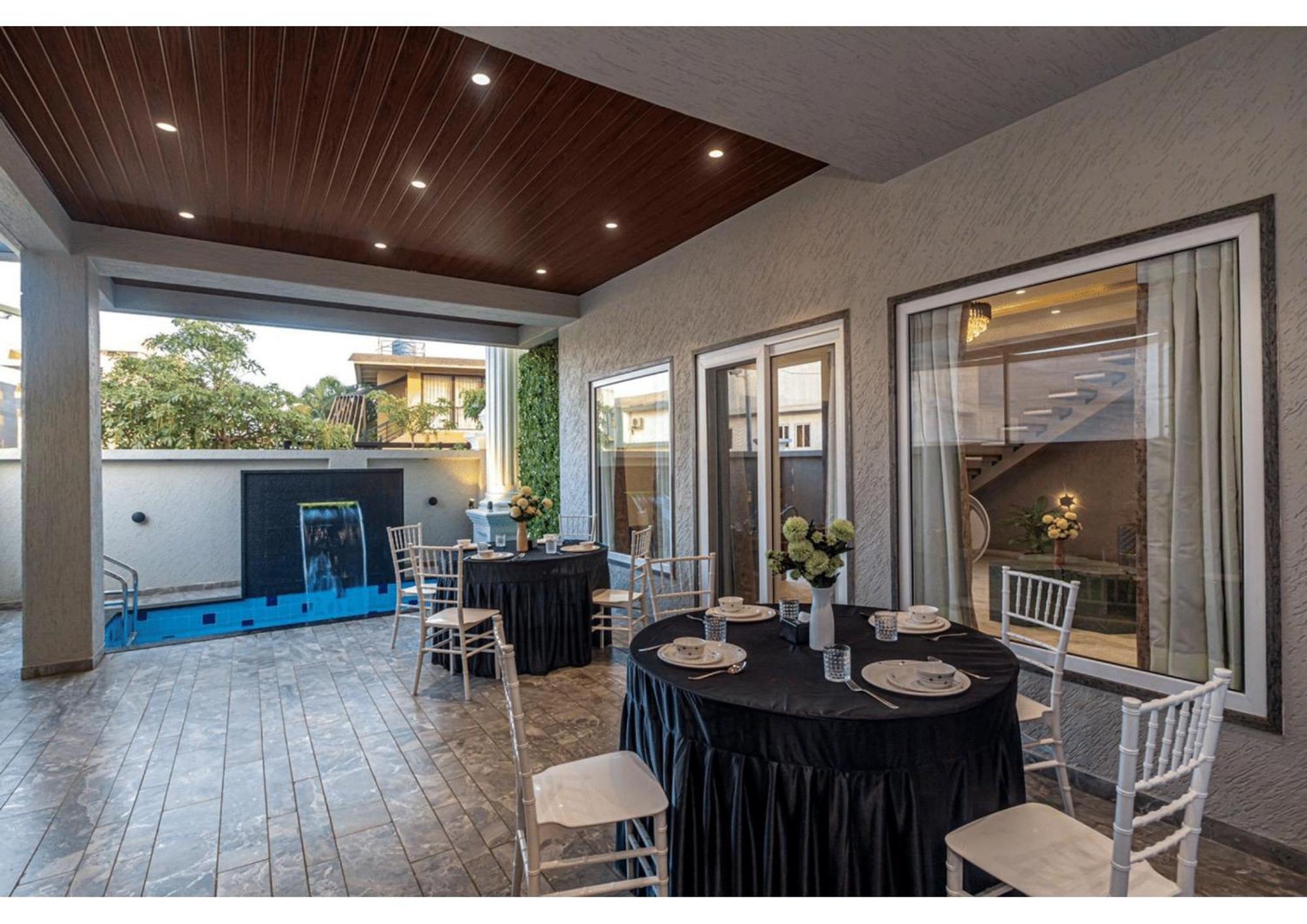 Mountain Glory 8Bhk By Tensorstays, Pool & Theater Igatpuri Exteriör bild