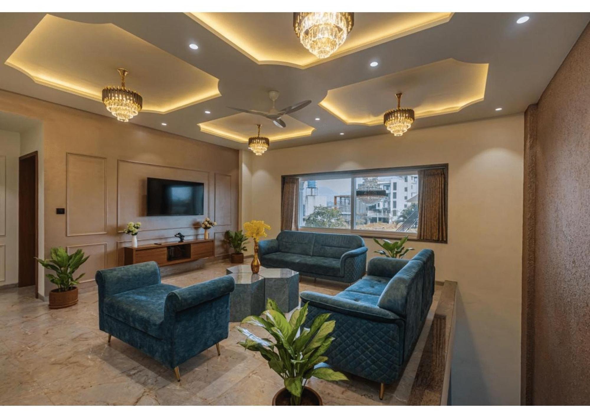 Mountain Glory 8Bhk By Tensorstays, Pool & Theater Igatpuri Exteriör bild